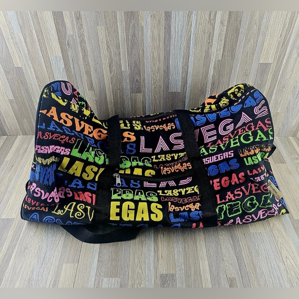 Las Vegas Bovano USA duffle bag all over print